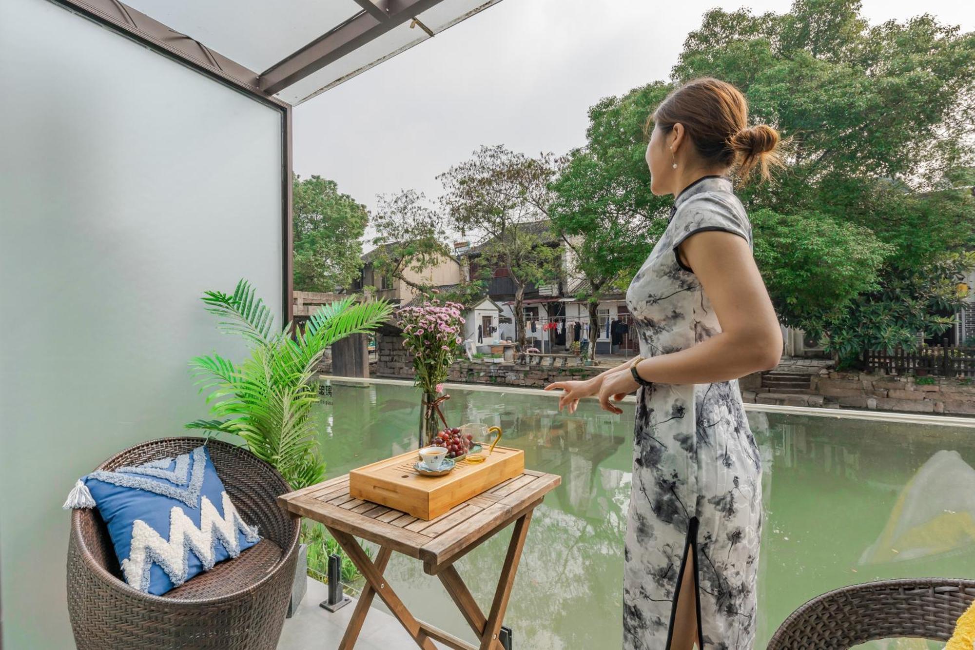 Tongli Slowlife River View Inn Suzhou  Eksteriør bilde