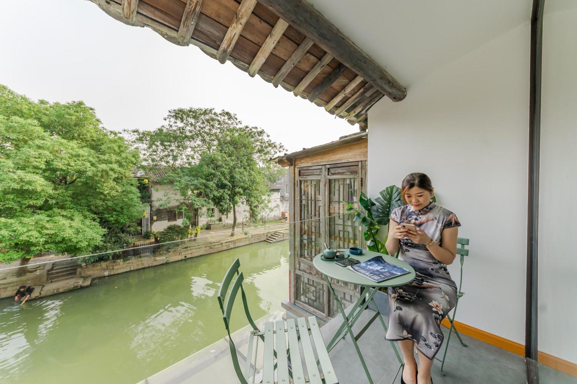 Tongli Slowlife River View Inn Suzhou  Eksteriør bilde