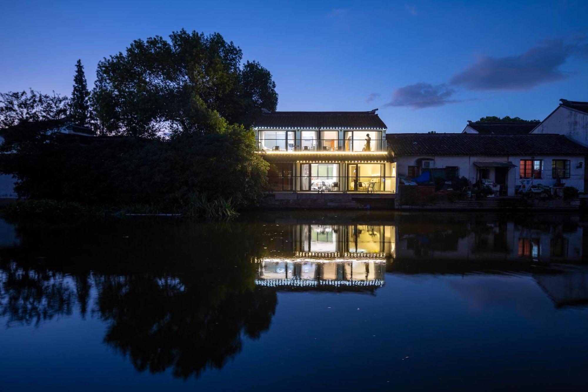 Tongli Slowlife River View Inn Suzhou  Eksteriør bilde