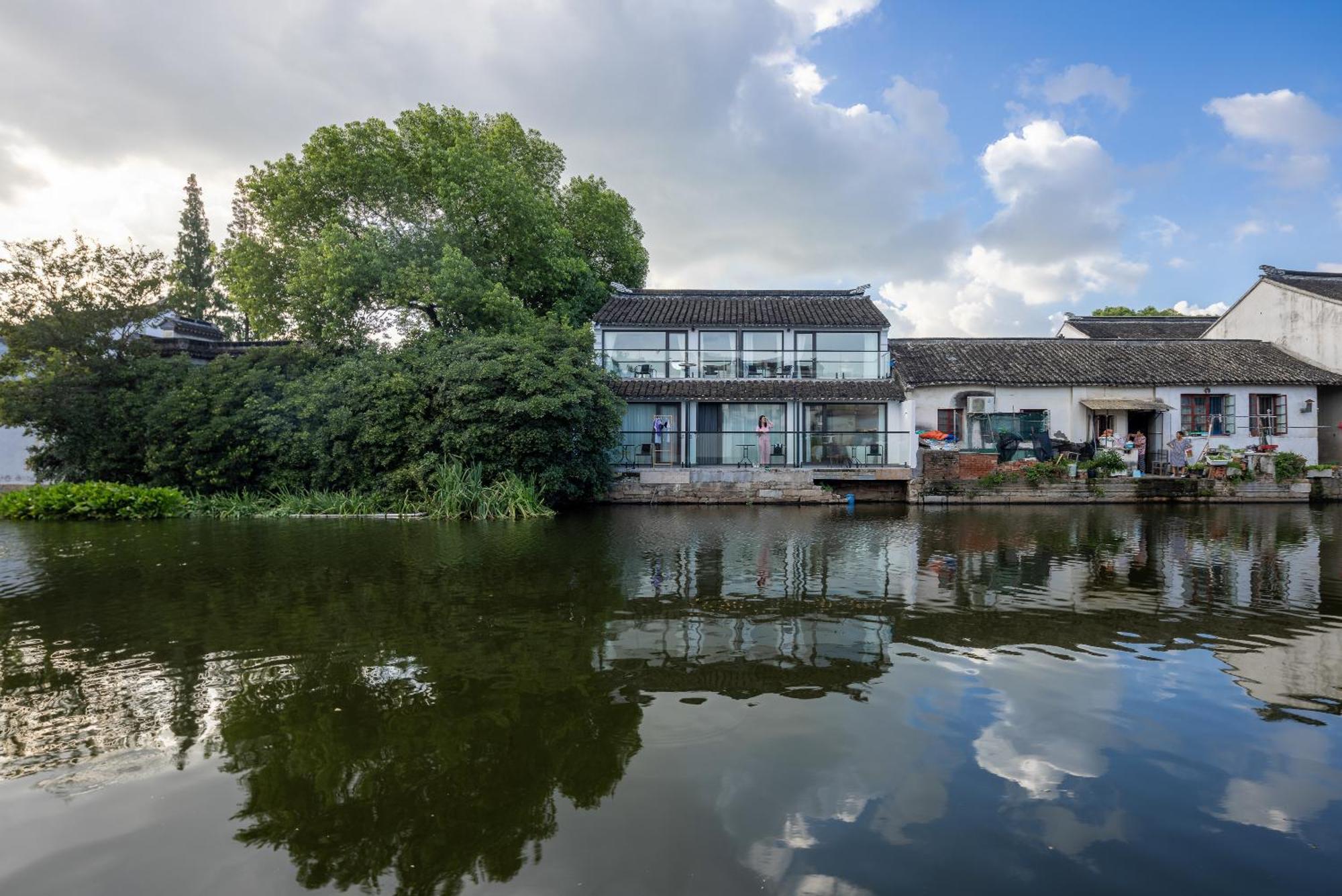 Tongli Slowlife River View Inn Suzhou  Eksteriør bilde